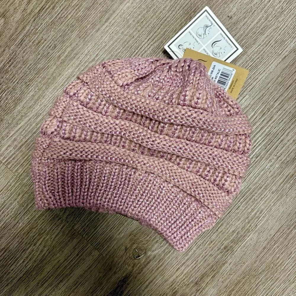 CC Messy Bun Beanie Tail B5*